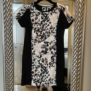 Banana Republic Black & Floral Dress